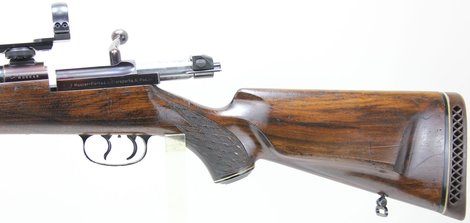 Mauser Stutzen Jagdbüchse Kaliber 6,5x68 mit 30mm Schwenkmontage