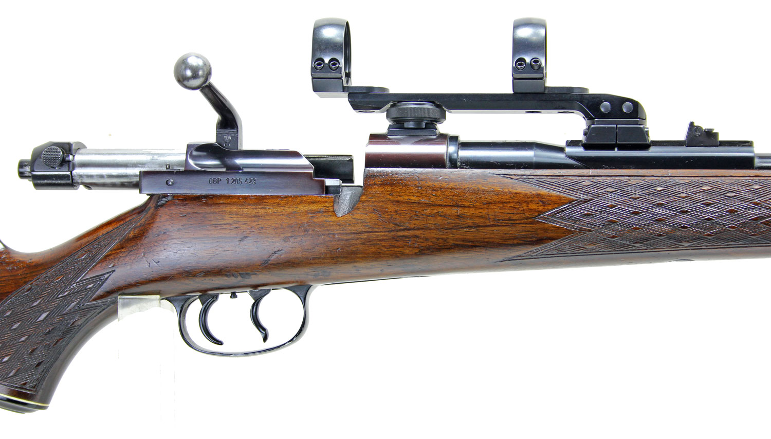 Mauser Stutzen Jagdbüchse Kaliber 6,5x68 mit 30mm Schwenkmontage