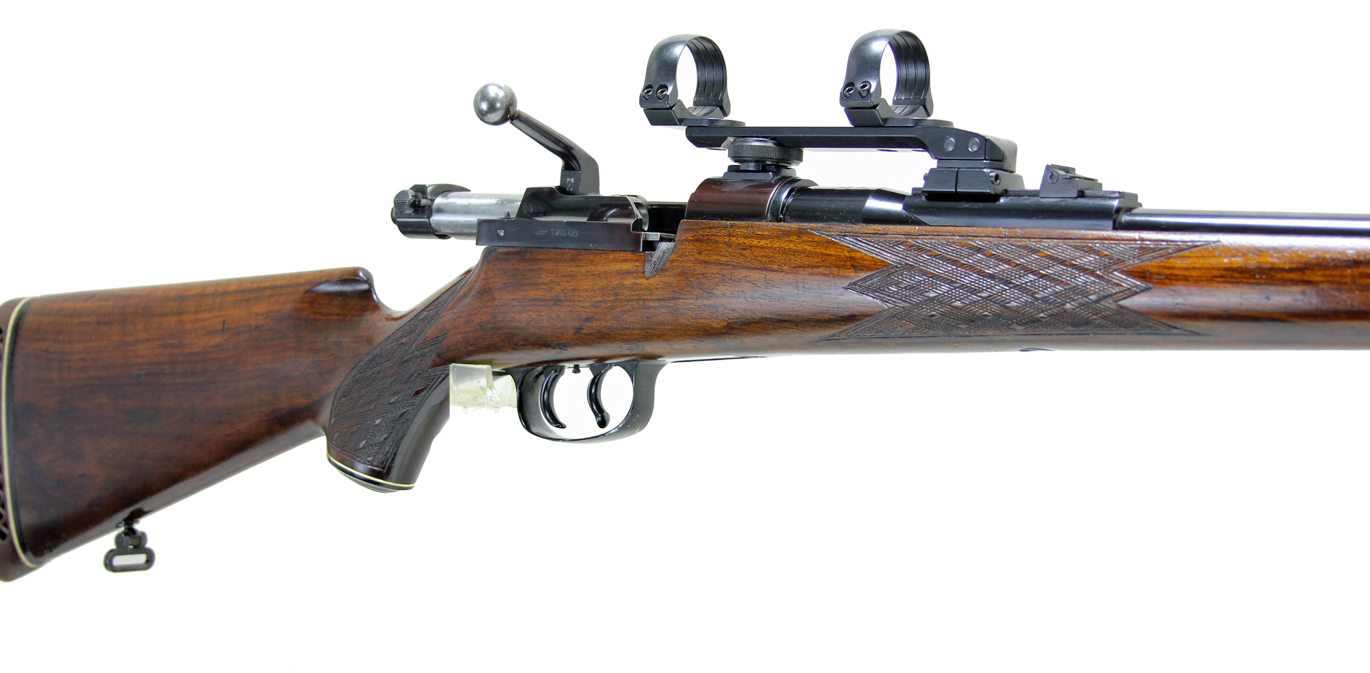 Mauser Stutzen Jagdbüchse Kaliber 6,5x68 mit 30mm Schwenkmontage