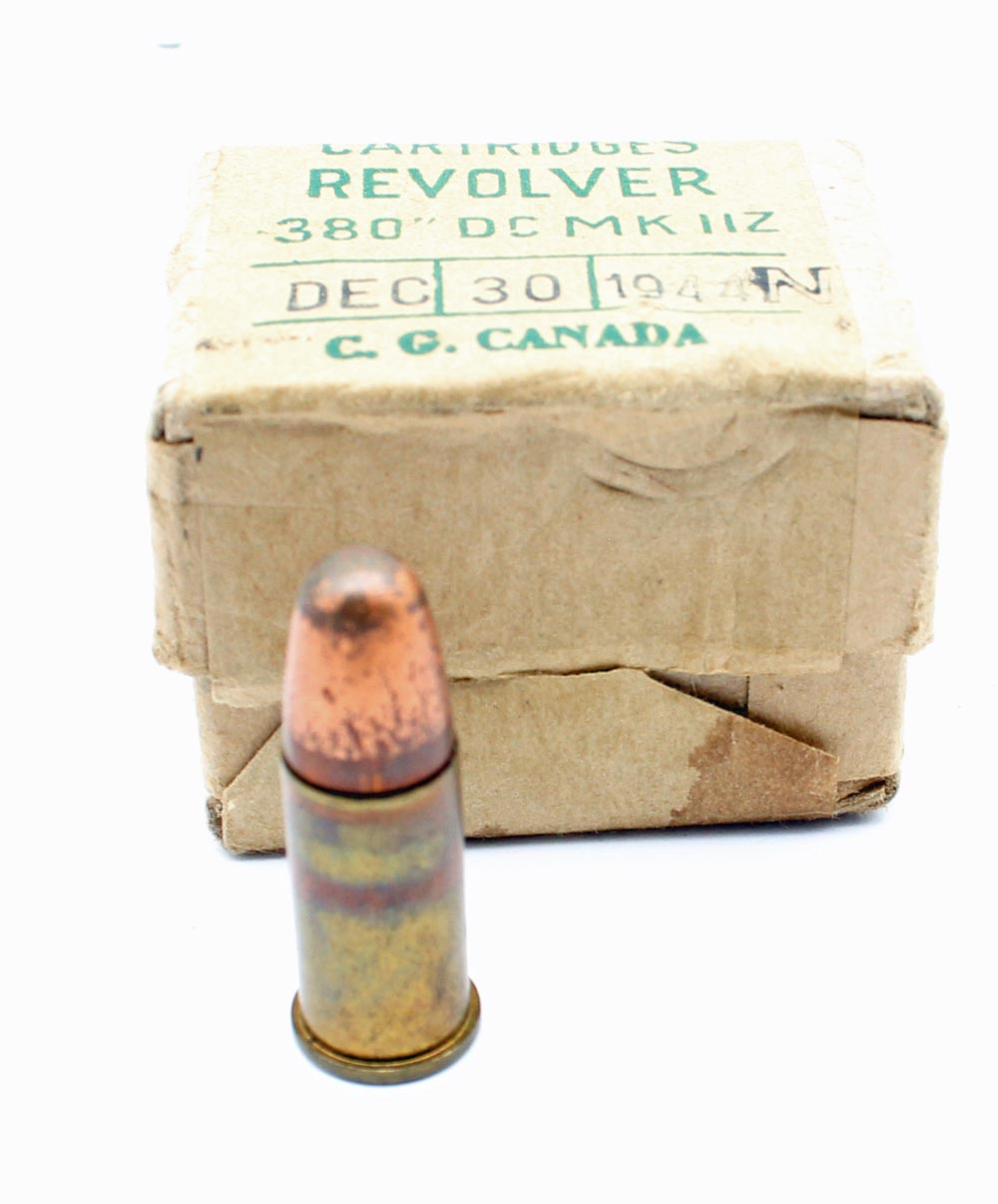 Sammlerpatronen Revolver Kaliber .380 MK 2Z